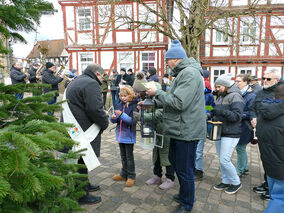 Feier des „Weihnachtsfriedens“ in Naumburg (© Karl-Franz Thiede)